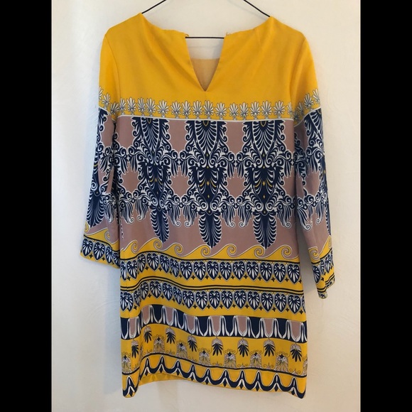 J. Crew scroll print dress - Picture 4 of 4